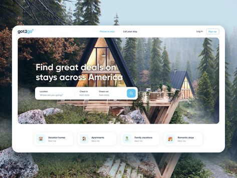 Short Stay Accommodation booking website by Ariel Beninca on Dribbble Booking Website Design, Booking Website, Family Vacation, Ui Design, Ariel, Vacation Home, Website Design, Global Community, Design