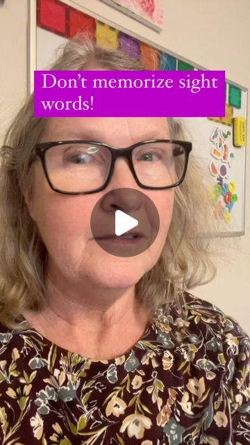 Sher Marshall on Instagram: "👎Learning sight words with flash cards doesn’t work!   🧠 Yes, we can memorize a limited amount, but eventually kids must know how to sound out words and that includes these words.   🤔 Ask your child how many sounds are in the word. Talk about which sounds are spelled the way it sounds like they would be spelled.  For example, in the word “said” the S and the D both make their expected sound.  The unusual part is the spelling of the MIDDLE sound which, in this case is spelled with AI.   🔎 Focus on that middle sound. “Highlight the tricky to make it sticky!”  ❤️💜 Follow for a complete explanation in the next video.   #Kindergartenmom #preschoolmom #firstgrade #PhonicsForKids #EarlyLiteracy #LearnToRead #sightwords”." How To Teach Sight Words, Fun Way To Teach Sight Words, Best Way To Teach Sight Words In Kindergarten, Multisensory Sight Word Activities, How To Practice Sight Words At Home, Ways To Practice Sight Words At Home, Sight Word Activities For Kindergarten, Kids Sight Words, Teacher Advice