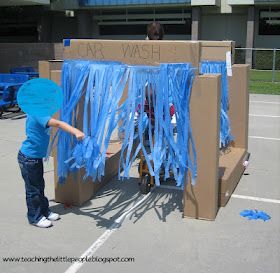 Role Play Areas, Transportation Preschool, Dramatic Play Preschool, Dramatic Play Area, Summer Preschool, Dramatic Play Centers, Transportation Theme, Playing Outside, Fun Summer Activities