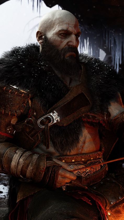 Kratos Profile Pic, Kratos Pfps, Kratos Pfp, Kratos Icon, Kratos Ragnarok, Kratos Atreus, Thor Wallpaper, God Of Wars, Marvel Character Design