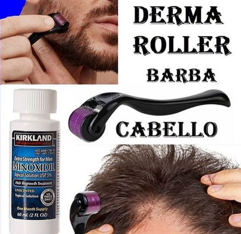 Fun fact: Derma Rollers Grows you Beard and hairline 300% more with minoxidil. Hair Facts, Hair Regrowth Treatments, Derma Roller, Hair Regrowth, Fun Fact, Just For Laughs Videos, Barber Shop, Fun Facts, Health