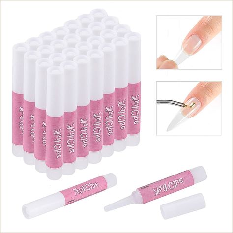 30PCS Nail Glue for Acrylic Press On Nail Tips Adhesive Super Bond for DIY Nail Art, 2g/pc Acrylic Nails Tips, Nail Glue Remover, Fake Nails For Kids, Nail Signs, Nail Paint Shades, Damaged Nails, Long Lasting Nails, Nails For Kids, Diy Nail Art