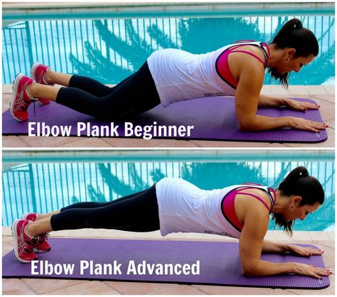 Elbow Plank, Knee Plank, Laura London, Healthy Movement, Thigh Challenge, Plank Position, Plank Hold, Muscle Imbalance, Ab Challenge