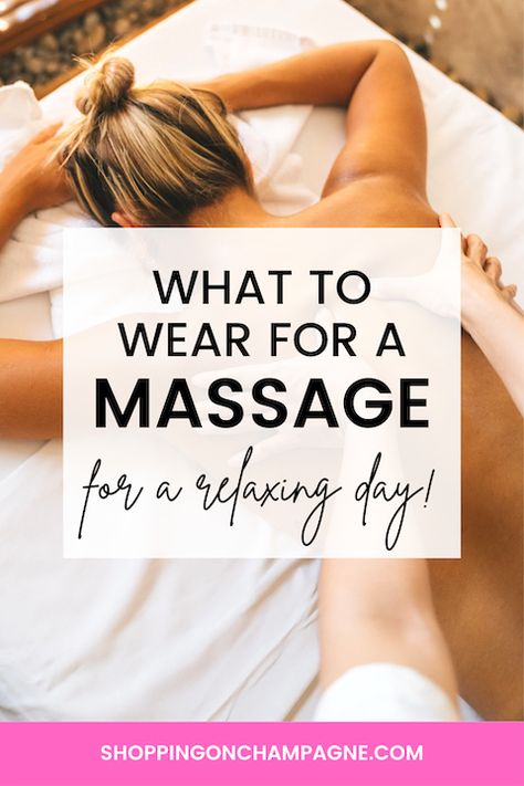 Don't avoid getting a massage because you aren't sure of the etiquette. Learn what to wear as well as what you can expect to experience at the spa. With these tips, it's sure to be one of your most relaxing days ever! What To Wear For A Spa Day, What To Wear To The Spa Outfit, What To Wear To Spa Day, What To Wear To The Spa, Spa Day Outfit Ideas, What To Wear To A Spa Day Outfit, Spa Weekend Outfits, Spa Outfit Ideas, Massage Outfit