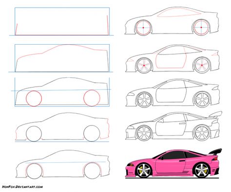 16+ Step By Step Car Drawing Check more at https://drawingwow.com/16-step-by-step-car-drawing/ Step By Step Car Drawing, Simple Car Drawing, Sport Drawing, Car Drawing Easy, Sports Drawings, Drawing Step By Step, Car Drawing, Cool Car Drawings, Drawing Step