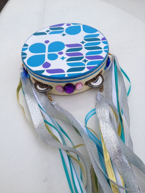 Fountain of Joy Tambourine  Carol decorated for a friend Worship Dance, Sanskrit Language, Sweet Revenge, Hand Crafts For Kids, Hippie Love, Tambourine, Girls Sweet, Christian Women, Kpop Girl Groups