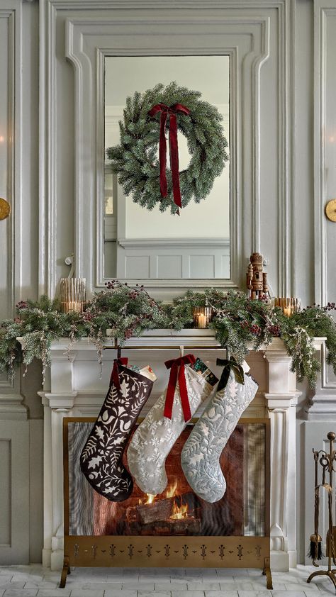 @magnolia • Instagram photos and videos Magnolia Fireplace, Joanna Gaines Fireplace, Decorate With Garland, Joanna Gaines Christmas, Magnolia Store, Texas Mansions, Kite Party, Holiday Shoot, 21st Wedding Anniversary