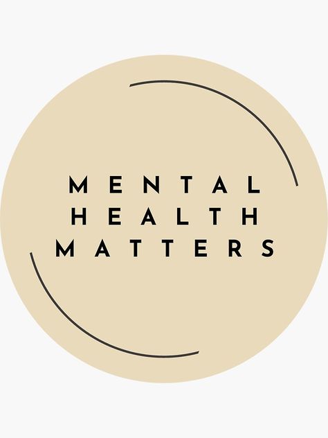 "Mental Health Matters Logo" Sticker for Sale by allyiscoral Mental Health Logo, Health Logo, Mental Health Matters, Health Matters, Logo Ideas, Logo Sticker, Public Health, Shirt Ideas, Sticker Design