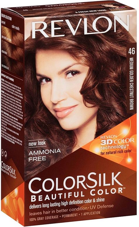 Revlon Colorsilk Beautiful Color, Medium Golden Chestnut Brown [46] 1 ea (Pack of 2) >>> This is an Amazon Affiliate link. Check out this great product. Medium Golden Brown Hair Color, Medium Golden Brown Hair, Color For Hair, Dark Chocolate Hair Color, Revlon Hair Color, Medium Brown Hair Color, Hair Color Brown Chestnut, Dark Chocolate Hair, Medium Golden Brown