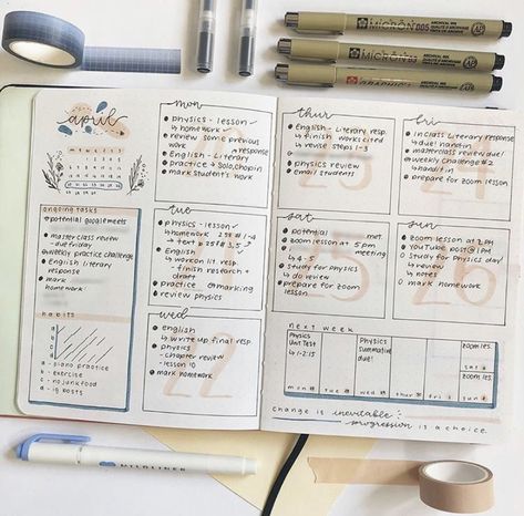 Journal D'inspiration, Bullet Journal Key, Bullet Journal Ideas Templates, Bullet Planner, Bullet Journal Weekly Spread, Bullet Journal Aesthetic, Bullet Journal Notebook, Bullet Journal Writing, Bullet Journal Art