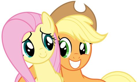 Apple Jack X Fluttershy, Apple Jack And Fluttershy, Applejack And Fluttershy, Fluttershy X Applejack, Fluttershy And Applejack, Applejack Pfp, Mlp Infection, Fluttershy Pfp, Pony Ocs