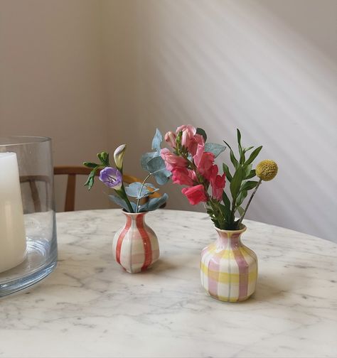 Spring has sprung! 🌸 If you adore our hand-painted tiles, you’ll fall in love with our new hand-painted bud vases—perfect for adding a touch of art to your fresh blooms. 🌿✨ Colourful Bud Vases, Whimsical Bud Vases, Floral Hand Painted Vases, Fenton Hand Painted Vase Rose, Still Life Vase With Pink Roses Van Gogh, Hand Painted Tiles, Spring Has Sprung, Painting Tile, Bud Vases