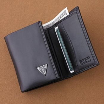 guess-trifold-wallet Trifold Wallet Pattern, Guess Wallet, Bifold Wallet Men, Leather Trifold Wallet, Rfid Blocking Wallet, Wallet For Men, Guess Men, Best Wallet, Wallet Pattern