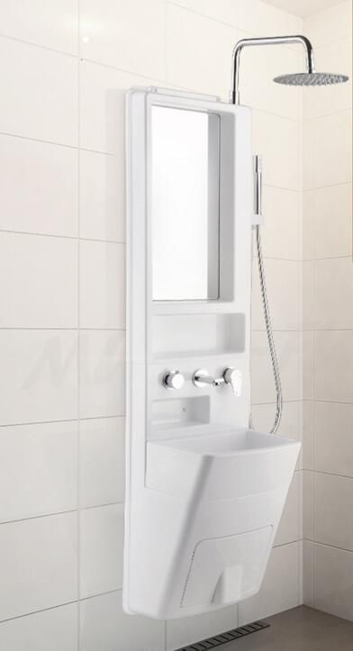 15+ Modern Toilet Sink Combo For Small Bathroom Space Tiny Shower Room Ideas, Toilet Sink Combo, Sink Toilet Combo, Tiny Shower Room, Tiny Wet Room, Bathroom Tub Shower Combo, Camper Bathroom, Sink Toilet, Bathroom Tub Shower