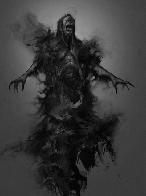 33, Denys Tsiperko on ArtStation at https://www.artstation.com/artwork/Rxwe Dnd Abberation, Dark Creatures, Art Ancien, 다크 판타지, Monster Concept Art, Demon Art, Fantasy Monster, Creepy Art, Arte Fantasy