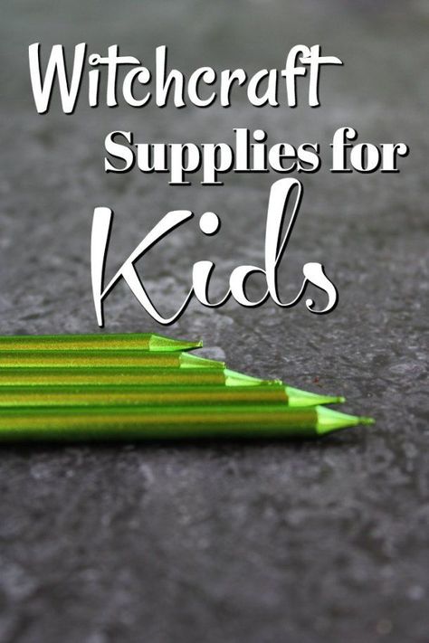 Kid-Friendly Witchcraft Supplies - Grounded In The Earth Earth Spirituality, Pagan Parenting, Dollar Store Candles, Spiritual Family, Spelling For Kids, Hippie Kids, Prosperity Spell, Witch Tips, Witch Supplies