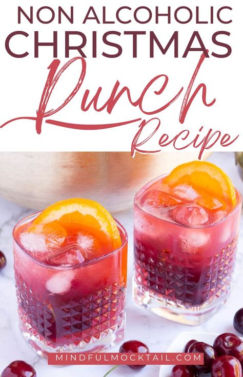 Holiday Non Alcoholic Drinks Christmas, White Christmas Drink Non Alcoholic, Virgin Christmas Drinks Non Alcoholic, Christmas Punch For Kids Party, Easy Christmas Punch Nonalcoholic, Alcohol Free Christmas Punch, New Years Eve Punch Non Alcoholic, Alcohol Free Christmas Drinks, Alcohol Free Punch