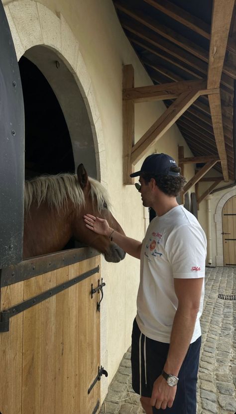 Man On Horse, Artsy Photography, Equestrian Aesthetic, Lauren Asher, Dream Husband, Horse Aesthetic, Horse Ranch, Equestrian Life, Dream Man