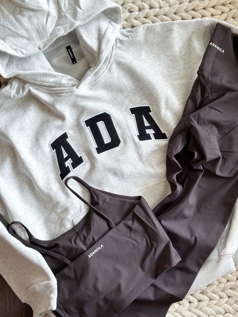 ADA Women’s Sweatshirt Adanola Gym Set, Ada Hoodie Outfit, Sports Bra Back Design, Adanola Hoodie Outfit, Ada Sweatshirt, Adanola Sweatshirt, Adanola Leggings, Adanola Hoodie, 2025 Aura