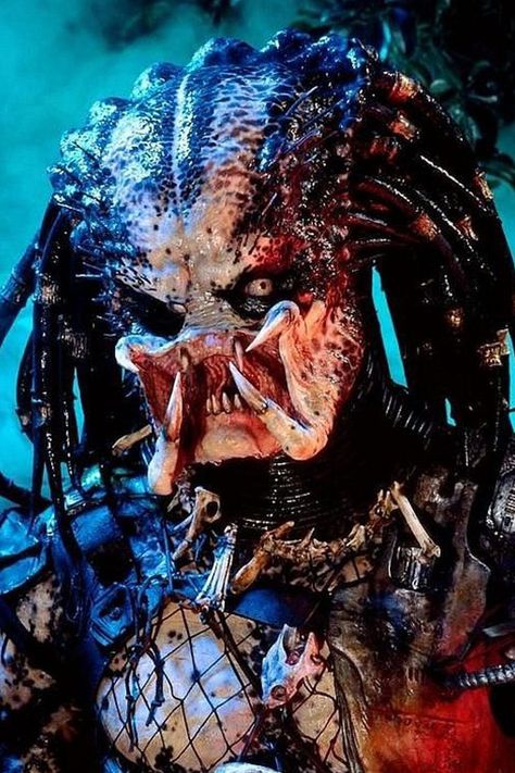 Sigue enlace para conocer todo sobre la saga depredador // Follow link to know all about predator saga. #depredador #predator #yautja Predators Film, Alien Predator, Predator Artwork, Predator Alien Art, Predator Movie, Horror Monsters, Best Horror Movies, Alien Vs Predator, Alien Vs