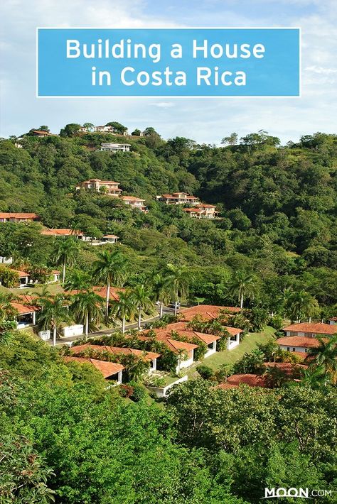 If you're considering moving to Costa Rica, find out what you need to know about building a house, from considerations when buying a lot to materials and labor costs and obtaining permits. #costarica #centralamerica Houses In Costa Rica, Costa Rica House, Moving To Costa Rica, Travel Central America, Living In Costa Rica, Finish Work, Lush Lawn, Low Ceilings, Costa Rica Travel