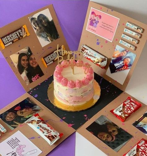 Ideas Regalo, Mini Torte, Ideas Regalos, Personalised Gifts Diy, Quinceanera Ideas, Diy Birthday Gifts For Friends, Diy Gift Set, Sweets Gift, Creative Gifts For Boyfriend