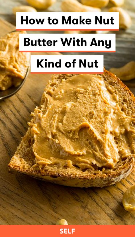 If you've got a hankering for cashew butter or hazelnut butter, your best bet may be to pick up some nuts and make the butter yourself. Luckily, the process requires no more than a quick roast and blend. Here, Dawn Kelley, CEO of Barney Butter, breaks down some of things you need to know before you get started. Mixed Nut Butter Recipes, Cashew Butter Recipe, 2 Ingredient Pizza Dough, Marzipan Recipe, Nut Butter Recipes, Cashew Recipes, Hazelnut Butter, Nut Butters, Nut Recipes