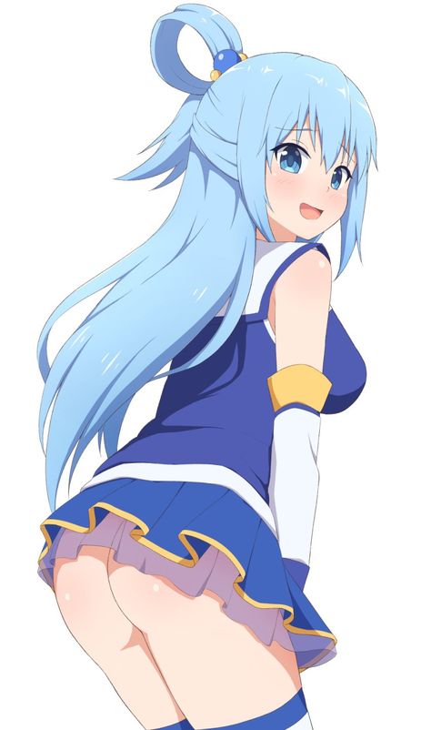 Aqua Konosuba, Anime Photo Profile Dark, Disney Princess Artwork, Aqua Art, Character Model Sheet, Cartoon Profile Pictures, Bleach (anime), Anime Girlxgirl, Discord Server