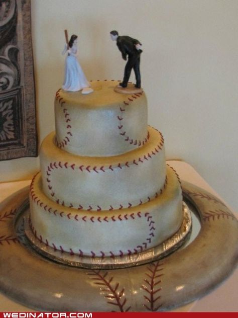 groom's cake! Baseball Grooms Cake, Baseball Wedding Cakes, Baseball Themed Wedding, Baseball Cake, Baseball Wedding, Funny Wedding Photos, Gateaux Cake, Sweet 16 Parties, Grooms Cake