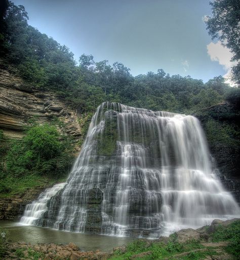 Burgess Falls, TN Burgess Falls State Park, Burgess Falls, Havasu Falls, Tennessee Travel, Water Falls, Vacation Places, Pretty Places, Amazing Nature, Vacation Spots