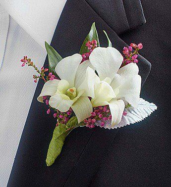 orchid1 Pinned Corsage Wedding Mothers, Orchid Corsage Prom, Pinned Corsage, Corsage Wedding Mother, Rustic Wedding Veil, Orchid Corsage, Prom Flowers Corsage, White Dendrobium Orchids, Orchid Boutonniere