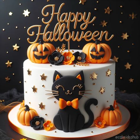 All Posts • Instagram Black Cat Cake Ideas, Halloween Cake Pumpkin, Halloween Fondant Toppers, Candy Corn Cake Ideas, Scarecrow Cake Ideas, Hocus Pocus Cake Ideas, Halloween Cat Cake, Pastel Halloween Cake, Halloween Cakes Ideas