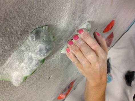 Female climber truths... Better get used to most of these things.. Bye bye nice nails Female Climber, Rock Climbing Cake, Rock Climbing Workout, Climbing Quotes, Rock Climbing Training, Climbing Knots, Climbing Pictures, Chipped Nail Polish, Indoor Climbing Wall