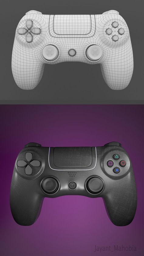 3d Modeling Tutorial, 3d Tutorial, Wireframe, Gaming Products, Art Reference, 3 D, Electronic Products, Photography