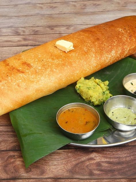 Try South Indian Benne Dosa Recipe For Breakfast Benne Dosa, South Indian Dosa Recipe, Dosa Recipes, Masala Dosa, Recipe For Breakfast, Cooking Tomatoes, Dosa Recipe, Recipes Indian, Fenugreek Seeds