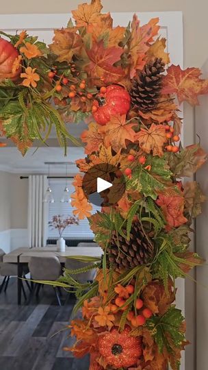 2.9K views · 71 reactions | Pool Noodle Autumn Arch 🍂 🍁 
"Follow me for more cool things for the home🏠"
#centerpieces #centerpiecesideas #floralcenterpiece #diyhomedecor #autumleaves #flowervases #poolnoodles #diyhacks #floralarch #falldecoratingideas #floraldecor #poolnoodlehacks #autumndecor #weddingdecorideas #diyhomedecorideas #flowerarrangement #mrshinchhome #homedecorideas #floraldecor #modernstyling #autumndecorations #floralinstallation | Room Decor Ideas | Marco Cutini · Gnomes and Fairies Pool Noodle Front Door Garland, Pool Noodle Archway, Thanksgiving Pool Noodle Decor, Fall Centerpieces For Table Diy Pool Noodles, Pool Noodle Arch, Diy Fall Garland Using Pool Noodle, Home Centerpieces, Pool Noodle, Pool Noodles