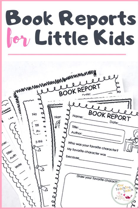 book reports for kindergarten, first grade, and second grade Book Report For 1st Grade, Book Report First Grade, First Grade Book Study, Book Studies For 1st Grade, Book Report Template 1st Grade, Book Reports For First Grade, First Grade Book Activities, Second Grade Book Report, Homeschool Book Report Template