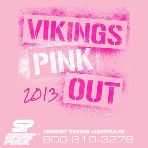 Pink Out T Shirt Designs, Pink Out Shirts Ideas Football, Pink Out Shirt Designs, Volleyball Merch, Pink Out Shirts, Cheer Designs, Spirit Posters, School Spirit Posters, Spirit Gear