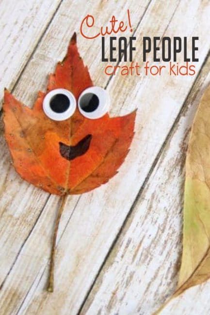 Cute Leaf People Fall Craft for Kids Handcraft Ideas For Kids, Leaf Man Activities, Nature Curriculum, Leaf People, Handcraft Ideas, Fall Crafts For Toddlers, November Crafts, Leaf Man, Acorn Crafts