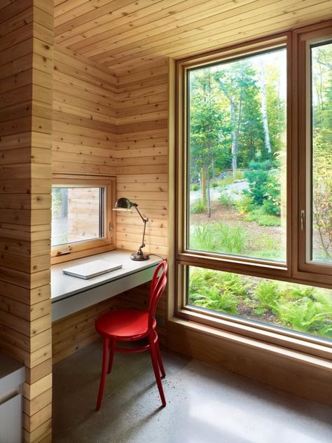 Cedar Shiplap, Cedar Tongue And Groove, Cedar Paneling, Lake Retreat, Cedar Boards, Architecture Wallpaper, Wallpaper Magazine, 아파트 인테리어, Interior Design Magazine