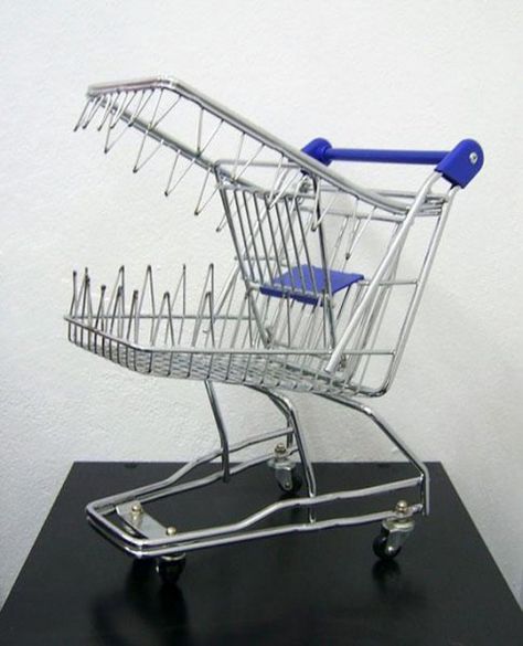 shopping cart monster Picture Writing Prompts, Visual Metaphor, Shopping Trolley, Deco Originale, Fitness Advice, A Level Art, Sculpture Installation, Albert Einstein, Healthy Tips