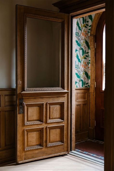 Brownstone Boys, Nashville House, Restore Wood, Marble Fireplace Mantel, Front Facade, Window Casing, Gate House, Green Accents, House Inspo