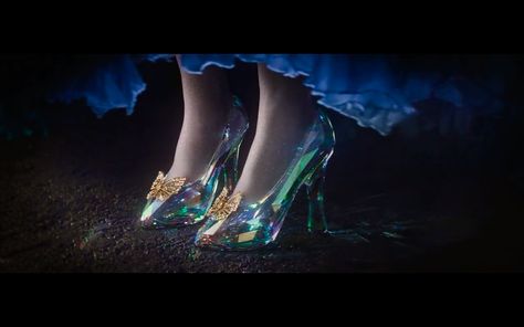 Cinderella Glass Slipper Shoes, Glass Shoes Cinderella, Cinderella Glass Slipper, Cinderella Live Action, Cinderella Aesthetic, New Cinderella, Cinderella Movie, Cinderella 2015, Cinderella Slipper