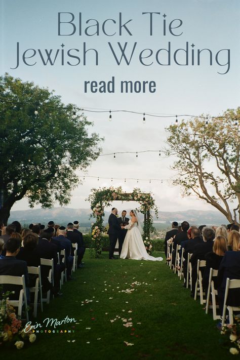 This ultra-glam black tie Jewish wedding in Los Angeles was so fun to photograph! The wedding celebration was modern, elegant and undeniably classic. #blacktie #wedding #jewish #glam #aesthetic Aesthetic Wedding Photos, Ebell Long Beach, Wedding Jewish, Newport Beach Wedding, Casino San Clemente, Orange County Wedding Venues, San Clemente California, Wedding Venue Los Angeles, California Wedding Venue