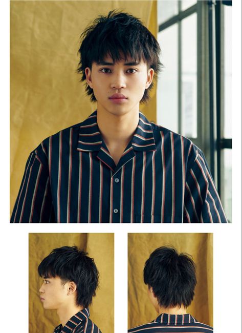 Long Men Haircut Styles, Y2k Men Haircut, Mexican Male Hairstyles, Men Hair Round Face, Short Thick Hair Men, Spiky Mod Haircut, Straight Hairstyles Mullet, Male Haircuts Round Face, K Pop Mullet