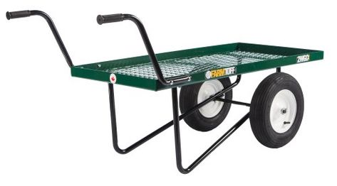 Farm Tuff Metal Deck 2Wheel Push Cart 24Inch by 48Inch Green * You can get more details by clicking on the image. Wheel Garden, Best Garden Tools, Garden Wagon, Wheelbarrow Garden, Push Cart, Industrial Garden, Metal Deck, Outdoor Cart, Portable Greenhouse