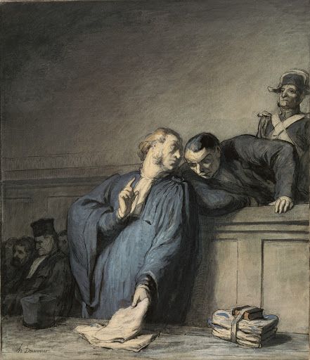 A Criminal Case - Honoré Daumier — Google Arts & Culture Johnson Wax, Sandra Cisneros, Honore Daumier, Life In France, Barbara Ann, Kimberly Clark, J Paul Getty, Getty Museum, Watercolor Paintings Tutorials