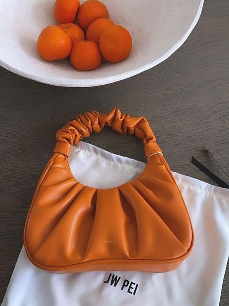 Orange Bag Aesthetic, Ginger Color, Jw Pei, Minimalist Accessories, Bag Aesthetic, Orange Aesthetic, Orange Is The New Black, Bags Aesthetic, Orange Bag