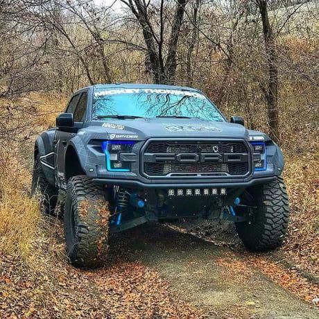 Ford Blue Mudder SVT Raptor Ford Raptor Offroad, Ford Raptor Custom, Truk Ford, Raptor Ford, Mobil Off Road, Raptor Truck, Truck Life, Ford Ranger Raptor, Ranger Truck