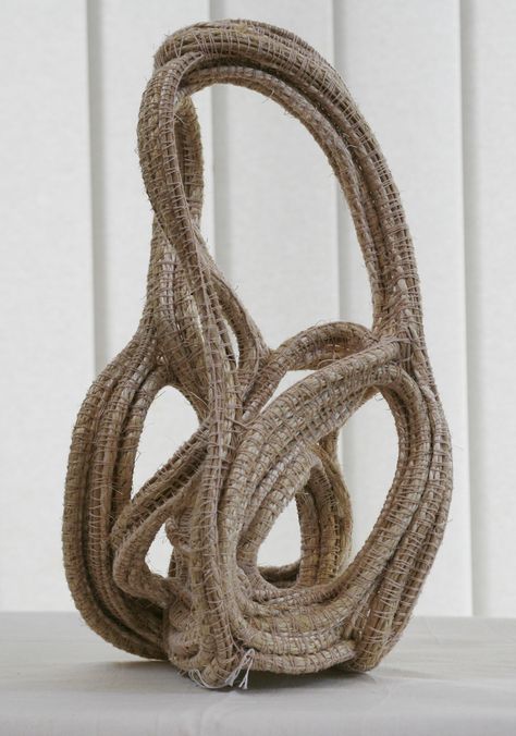 Judy Tadmans Rope Sculptures. Rope Sculpture, Weekly Inspiration, Fiber Sculpture, Textile Sculpture, Rope Design, Sculpture Installation, Weaving Art, Design Lab, Textile Artists